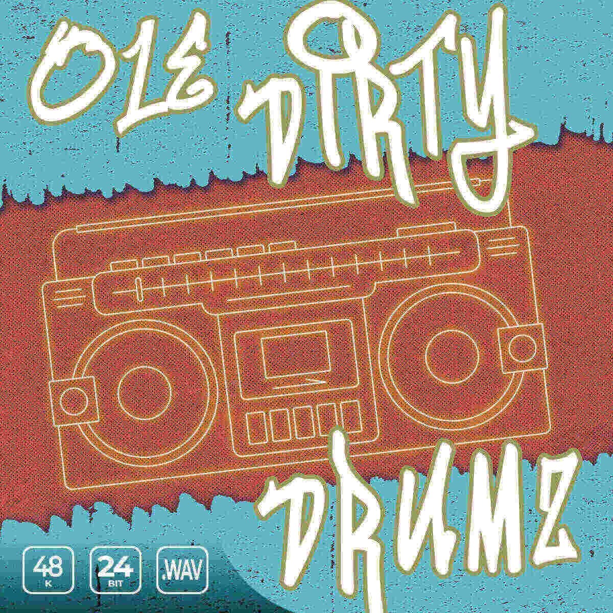Epic Stock Media - Ole Dirty Drumz Sample Packs Software GUI Artwork